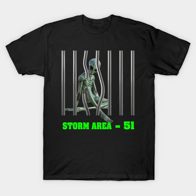 Storm area 51 T-Shirt by key_ro